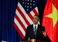 Tổng thống Obama: Mỹ ủng hộ Việt Nam trong vấn đề Biển Đông