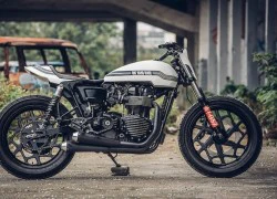 Triumph Thruxton "bản độ" flat tracker siêu độc đáo