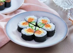 [Chế biến] - Tuyệt ngon với sushi cá hồi tự làm