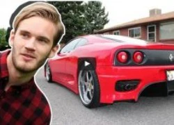 Vừa mua được siêu xe, PewDiePie đã vội làm clip khoe ngay với fan