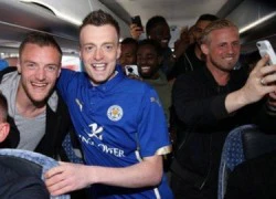 Xuất hiện "Vardy nhái" ăn mừng cùng Leicester