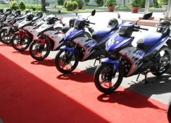 2 dòng môtô 150cc vừa bàn giao cho cảnh sát TP HCM