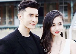 Angelababy đẹp rạng rỡ bên Huỳnh Hiểu Minh sau sự cố kiệt sức ở sân bay