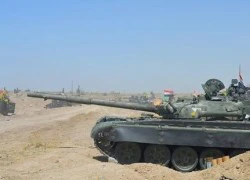 Ảnh: Iraq vội vã tung T-72M1 ra mặt trận chống IS