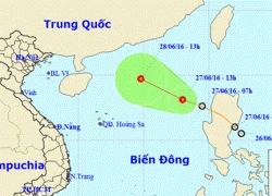 Áp thấp nhiệt đới hướng vào Trung Quốc