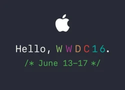 Apple tổ chức sự kiện WWDC 2016 từ 13/6