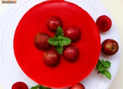 [Chế biến] - Bánh mousse mận tươi mát cho mùa hè