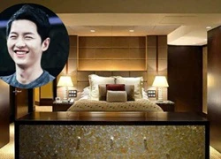 Bên trong phòng "tổng thống" sang chảnh Song Joong Ki từng ở tại Hồng Kông