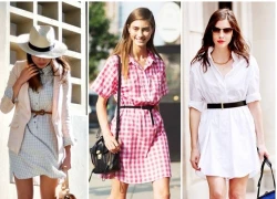 Biến tấu chiếc shirtdress quen thuộc qua 4 phong cách diện là đẹp dưới đây