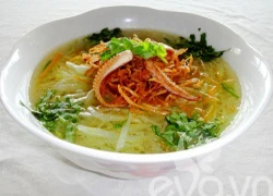 [Chế biến] - Lạ miệng canh mực khô nấu su hào