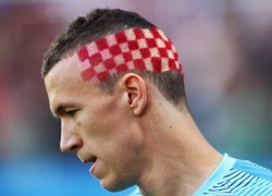 Chiêm ngưỡng kiểu tóc caro cực dị của Ivan Perisic