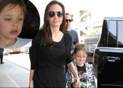 Con trai út nhà Angelina Jolie càng lớn càng đẹp trai giống bố