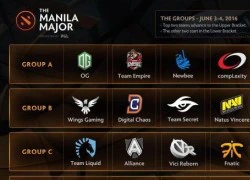 Công bố bảng đấu Manila Major: Na&#8217;vi Secret oan gia ngõ hẹp