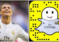 Cristiano Ronaldo &#8216;nghiện&#8217; Snapchat