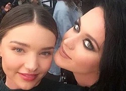 Cùng yêu một người đàn ông, Miranda Kerr và Katy Perry vẫn thân thiết thế này