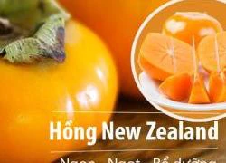 Đại gia chọn hoa quả chống nóng: Hồng New Zealand thống lĩnh