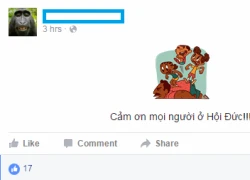 Facebook cho phép đăng sticker trên dòng trạng thái