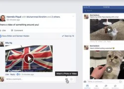 Facebook cho trả lời bình luận bằng video