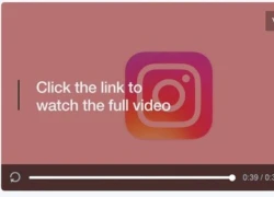 Facebook không còn cho phép nhúng link trong video