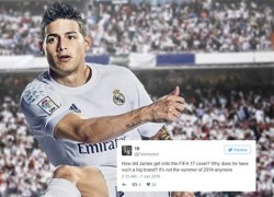 Game FIFA 17 bị chê lỗi thời vì James Rodriguez