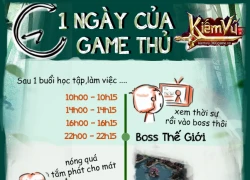 Game thủ Kiếm Vũ làm gì, ăn gì, chơi gì trong 24h?