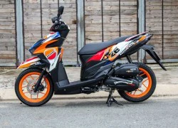 Honda Click 125i sơn dàn áo phong cách CBR1000 Repsol