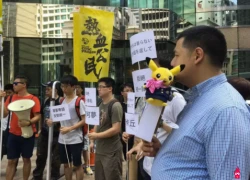 HongKong biểu tình trước đại sứ quán Nhật vì Pikachu... bị đổi tên