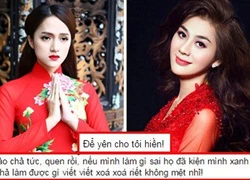 Hương Giang Idol: 'Hãy để yên cho tôi hiền'