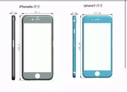 iPhone 7 nhỏ hơn và dày hơn iPhone 6s