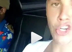 Justin Bieber làm clip nhại giọng Miley Cyrus trên Instagram