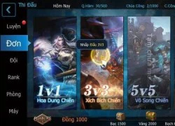 Khám phá chế độ chơi solo, 3vs3 5vs5 trong 3Q 360mobi