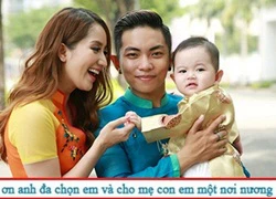 Khánh Thi cảm ơn Phan Hiển vì cho mẹ con cô nơi nương tựa