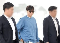 Lee Min Ho đọ thời trang sân bay với đàn anh