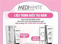 Liệu trình trị hết 80% nám da và tàn nhang trong 25 ngày