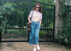 Loạt quần culottes xua nắng nóng ngày hè