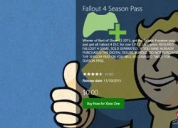 Microsoft thu hồi hàng trăm key Fallout 4 'chùa' vì lỗi hệ thống Xbox