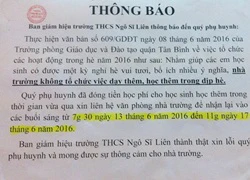 'Nhiều phụ huynh hỏi tôi tại sao trả tiền học thêm'