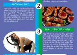 Những phương pháp giảm cân sai lầm