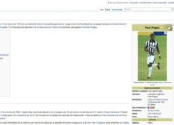 Pogba trở thành cầu thủ của Real trên Wikipedia