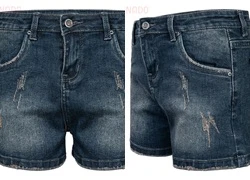 Quần jean short Jessie Ex wash lai cá tính 94/5010 SID43482