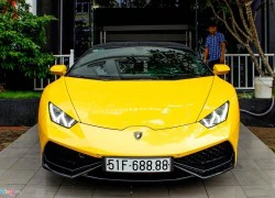 Siêu xe Huracan của Cường Đô La phối màu đẹp mắt