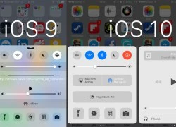 So sánh giao diện iOS 9 và iOS 10