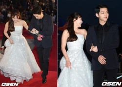 Song Joong Ki dìu Song Hye Kyo lên thảm đỏ