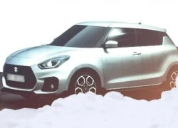 Suzuki Swift 2017 lộ diện, ngoại thất sắc nét hơn