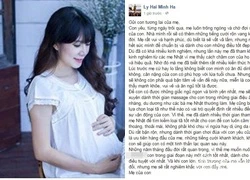 Tâm thư gửi con tương lai của vợ Lý Hải nhận được 'bão' like