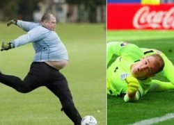 Thủ môn Joe Hart thành 'trò hề' sau trận đấu tệ