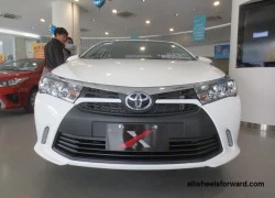 Toyota ra thêm Corolla Altis X với ngoại thất thể thao