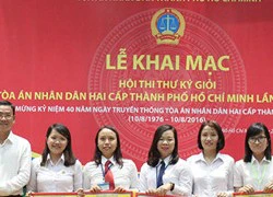 TP.HCM: Tổ chức hội thi thư ký toà án giỏi