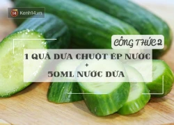 Trọn bộ bí kíp dưỡng da bằng dưa chuột sao cho hiệu quả nhất