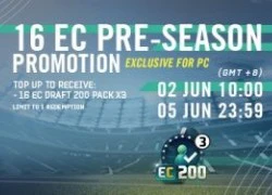 Trong tuần này, FIFA Online 3 Việt Nam sẽ ra mắt thẻ 2016 EC